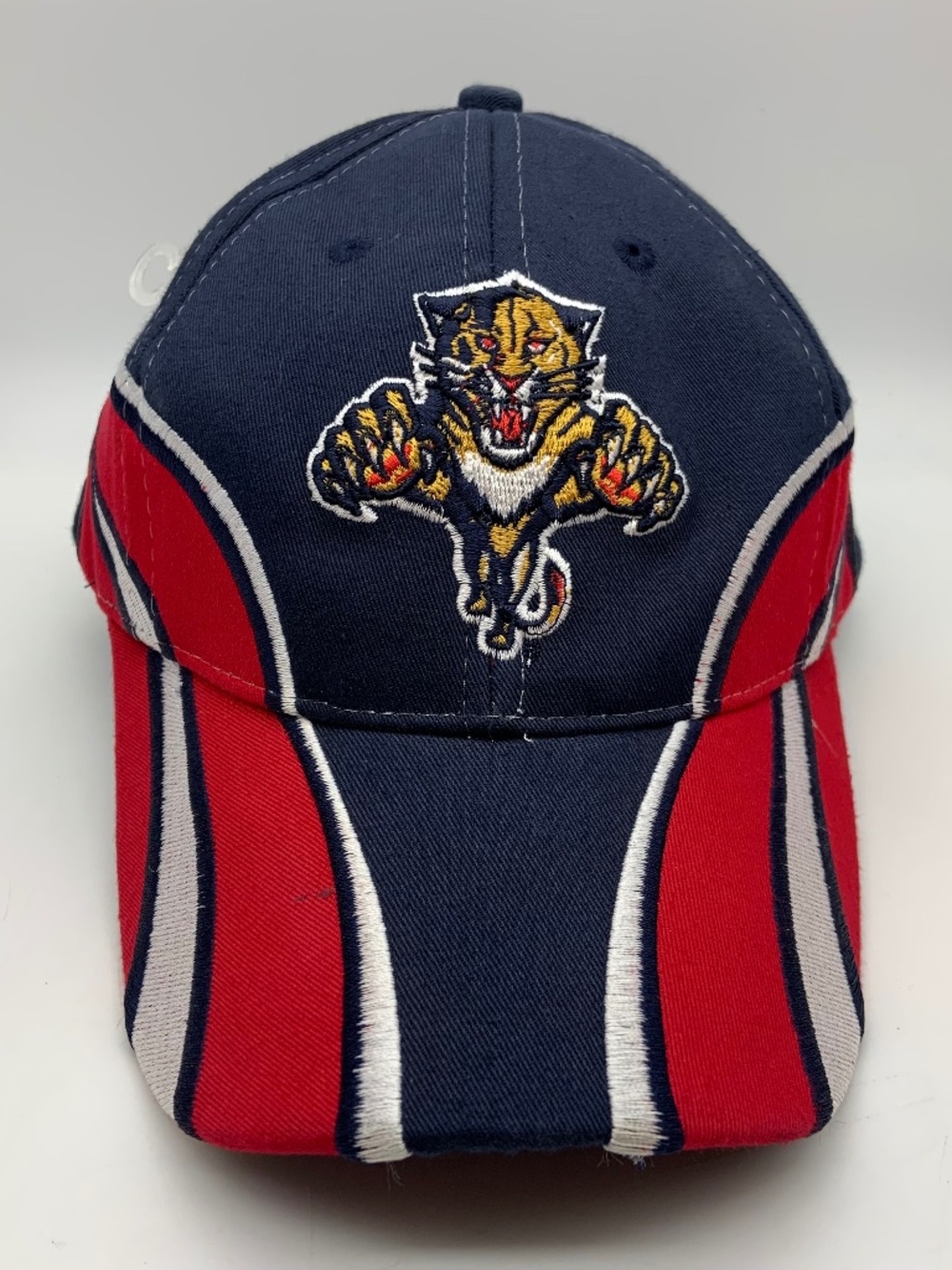 XP Apparel Florida Panthers NHL Hockey Striped Embroidered Logo Hat